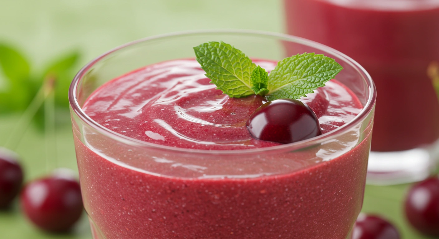 Fresh Cherry Smoothie - secondary view